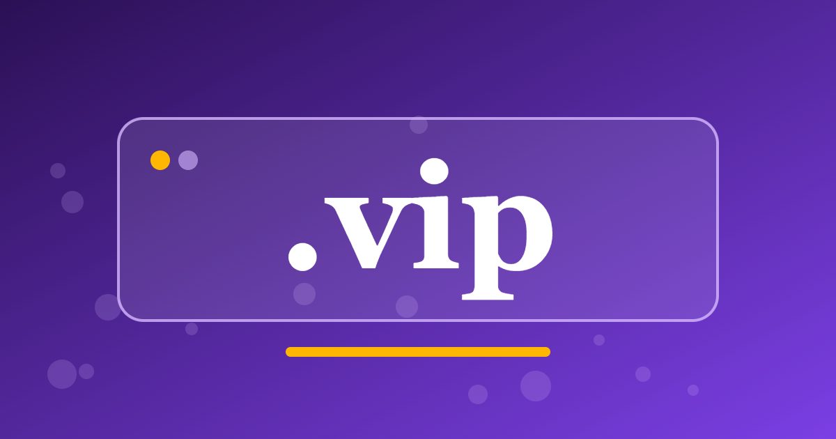 .vip Domain: An Exclusive-Sounding Address for Clubs, Events and Fan Communities