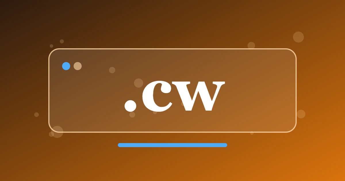 .cw Domain: A Caribbean Address for Businesses and Projects in Curaçao