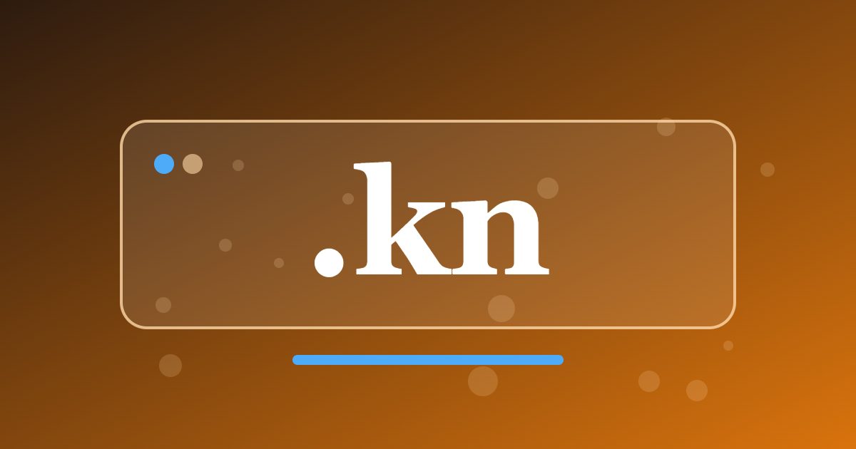 .kn Domain: A Caribbean Island Address for Local Tourism, Business and Heritage