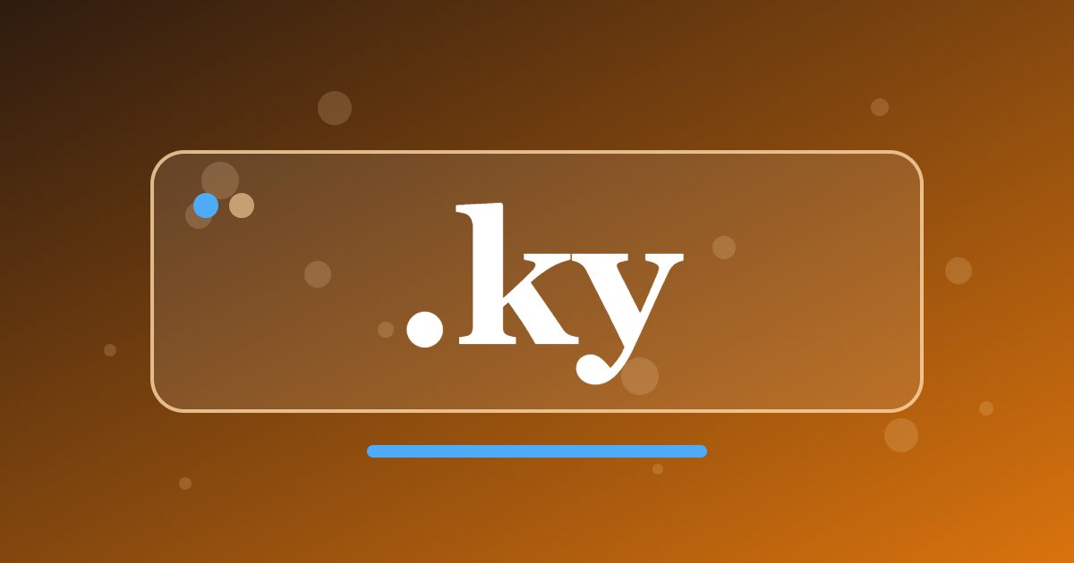.ky Domain: A British Territory Address for Island Tourism, Diving and Local Services