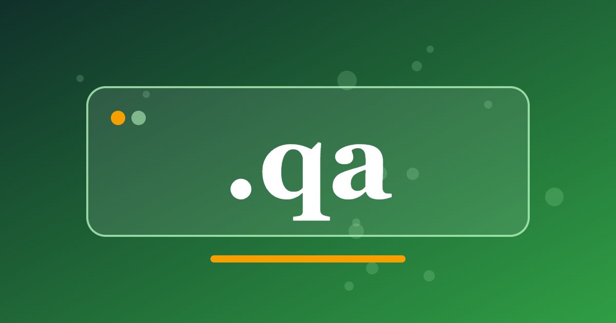 .qa Domain: A Gulf Address for Doha Companies, Events and Services
