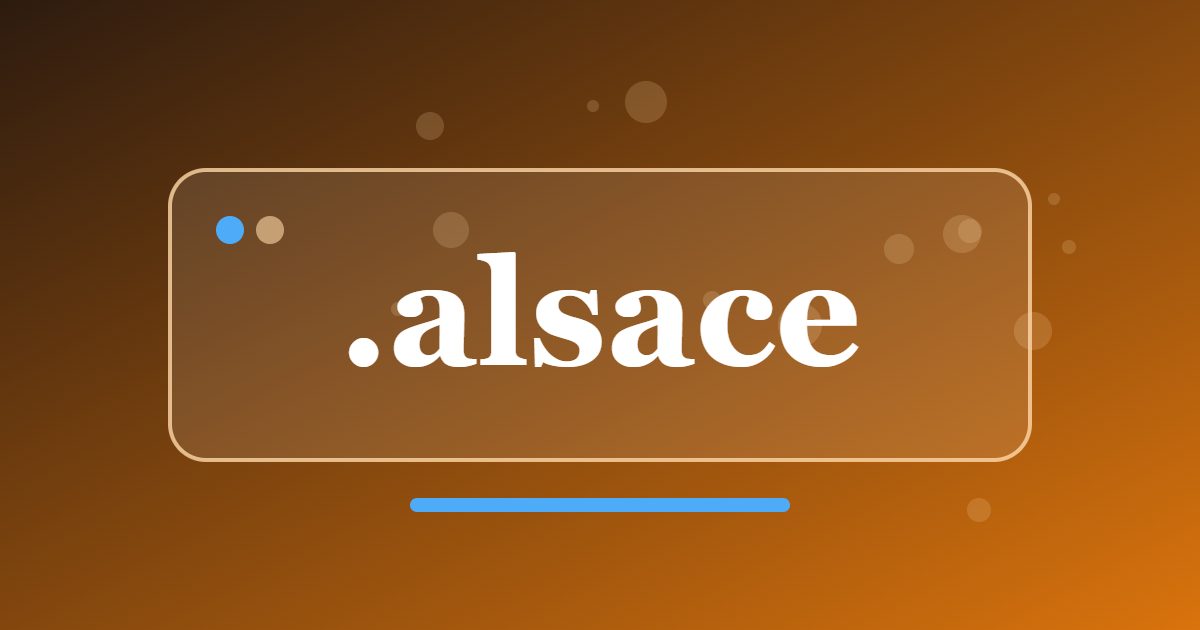 .alsace Domain: A Regional Address for Alsatian Wine, Culture and Local Tourism