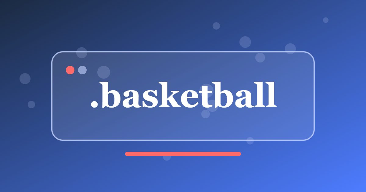 .basketball Domain: A Sport-Focused Address for Clubs, Leagues and Coaches