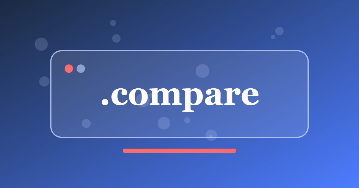 .compare Domain: An Honest Address for Product and Service Comparison Sites