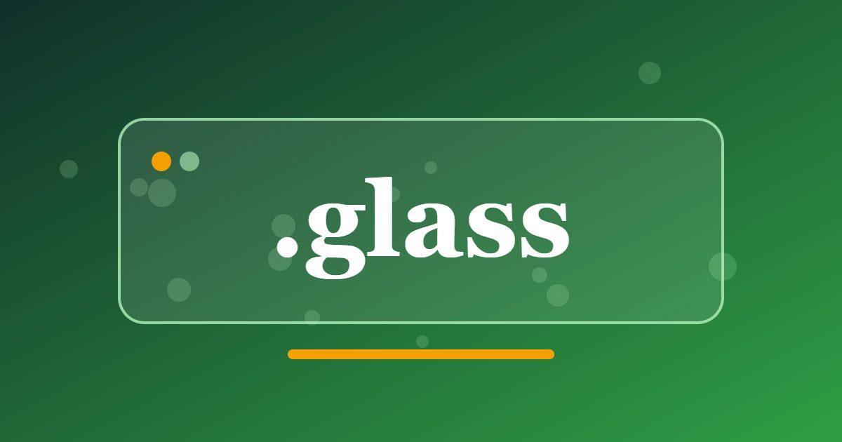 .glass Domain: A Transparent Address for Glass Artists, Glaziers and Glassware Shops