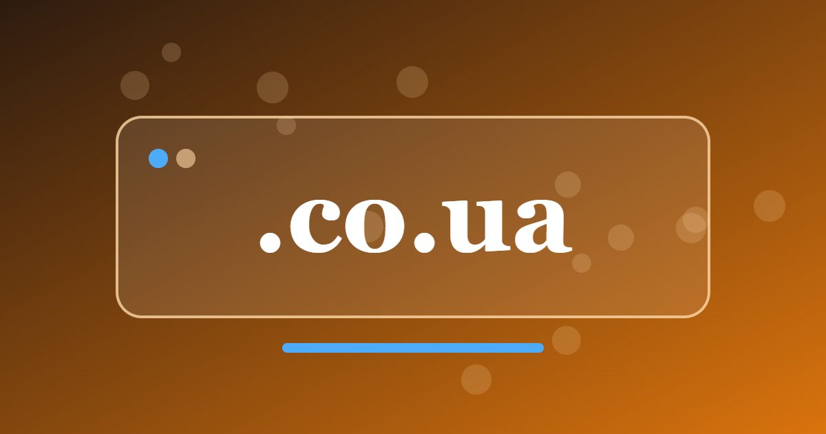 .co.ua Domain: Commercial Naming Inside the Ukrainian National Zone